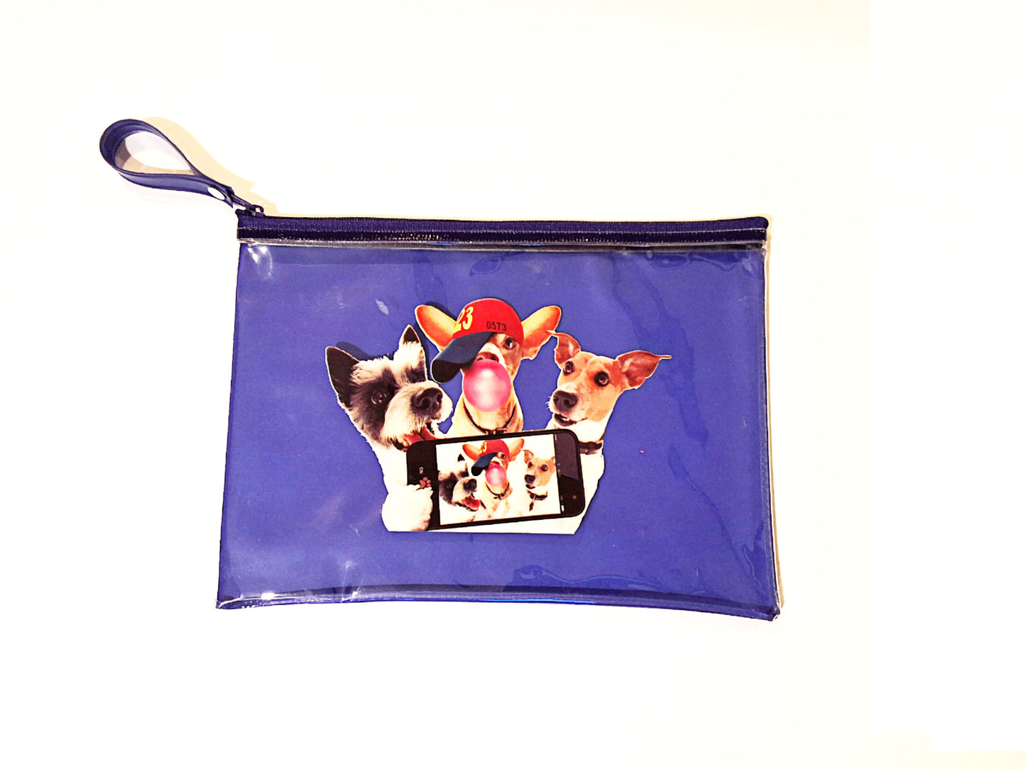 Scoop Purple Dog Selfie Flat Coscase